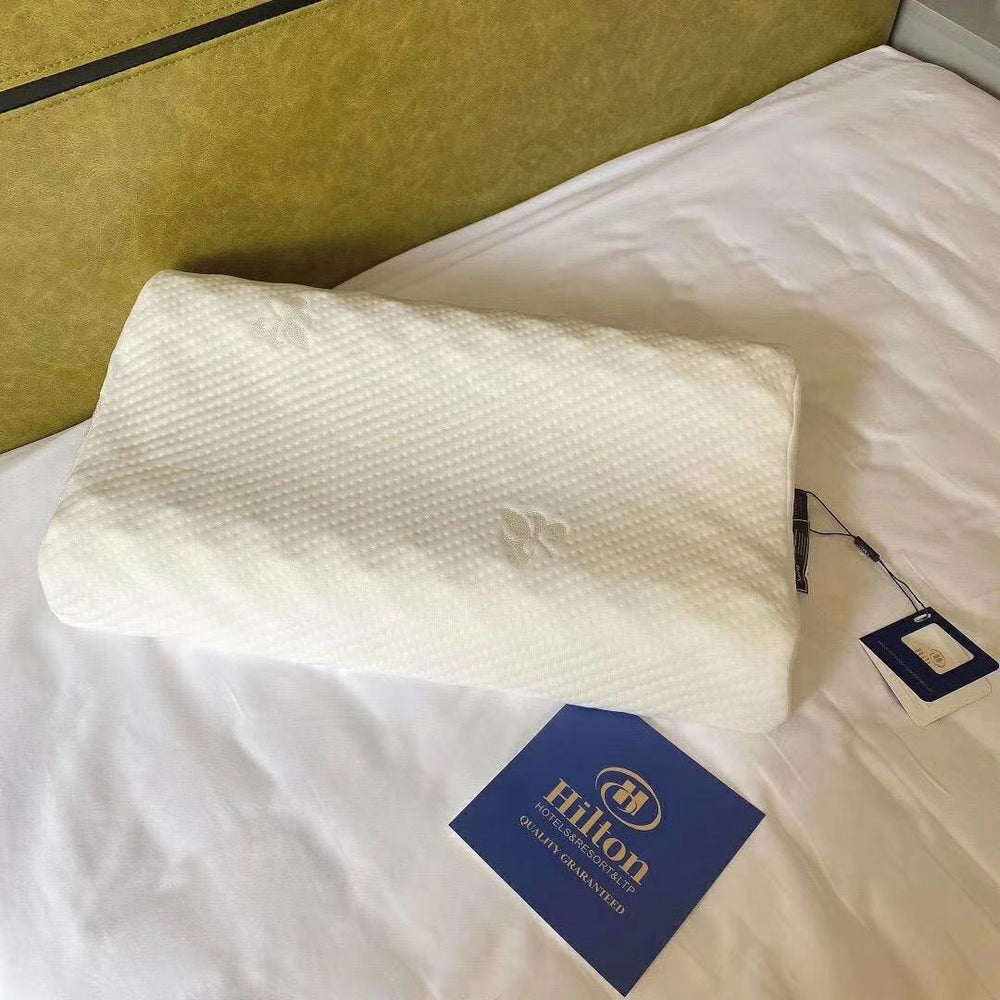 Space memory pillow, neck pillow, sleep aid, anti-mite, slow rebound memory pillow, adult health pillow, high pillow that won't collapse