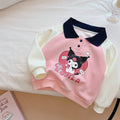 Girls' sweatshirt - new spring/autumn collection - cartoon long sleeve fashionable polo neck top for girls (wholesale)