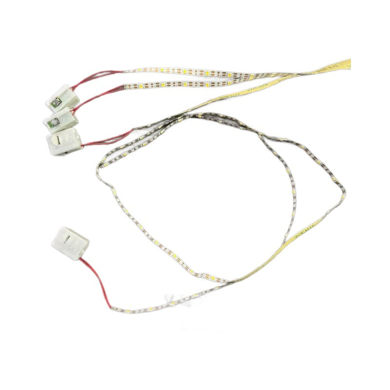 LED battery box self-adhesive soft light strip wide light strip moon cake box gift box ornament with glue decorative light strip can be determined