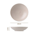 10inch shallow bowl-yellow