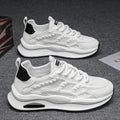 Men's shoes 2026 spring new mesh men's sneakers breathable casual comfortable versatile soft sole aglet shoes