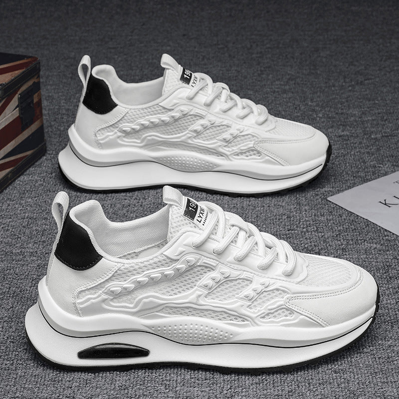 Tiktok & kuaishou hot-selling summer men's ice silk breathable athletic casual shoes - trendy men's sneakers, agnes shoes