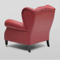 Medieval style 1919 cigar chair import full oil wax first layer cowhide sofa chair retro full genuine leather casual godfather chair