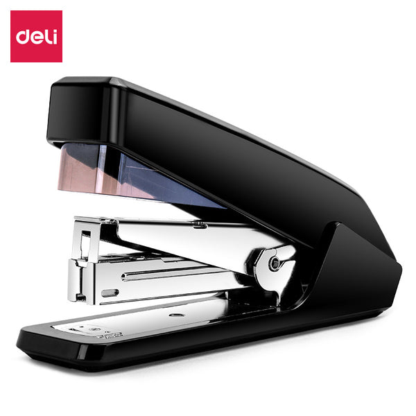 Deli Stationery 0468 labor-saving stapler Easy one finger press labor-saving stapler office supply stapler