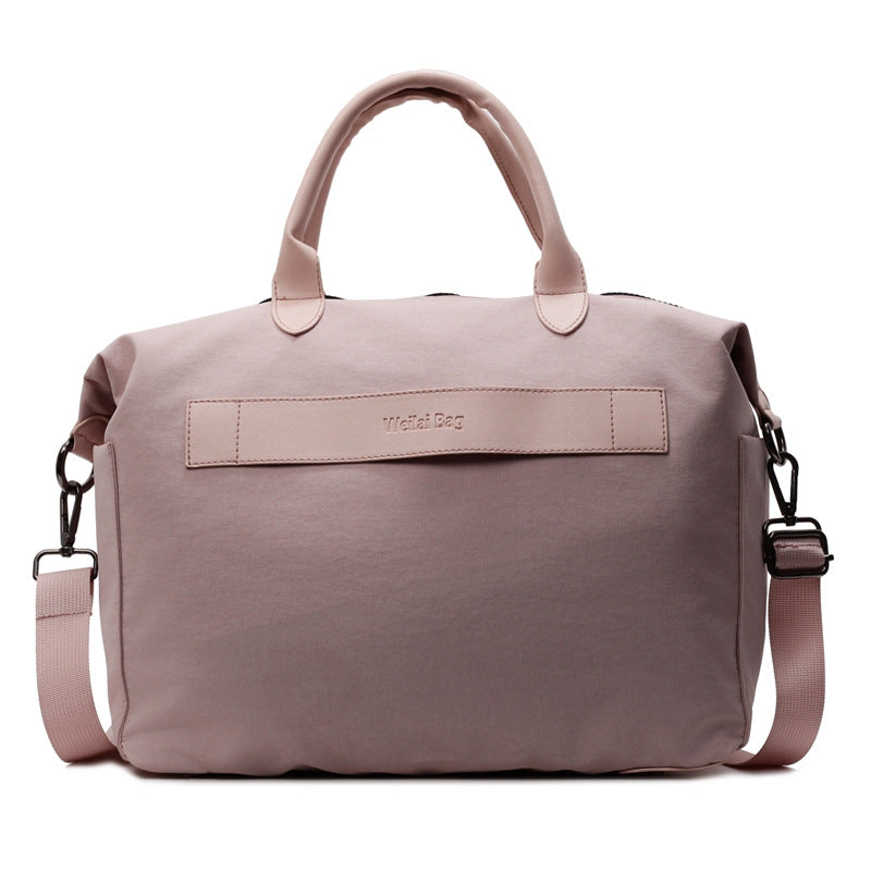 One-shoulder crossbody travel bag Women's large-capacity yoga fitness bag Men's dry and wet separation Lightweight portable short-distance duffel bag