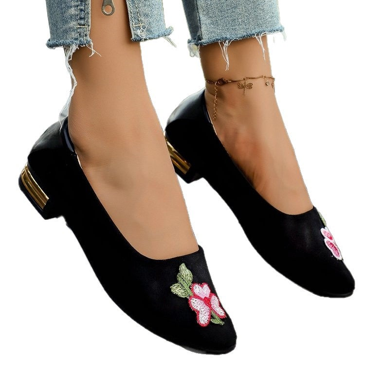 Women's flats - spring/summer  new collection: pointed-toe loafers, suede, plus size, wholesale for export