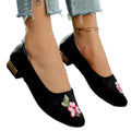 Women's flats - spring/summer  new collection: pointed-toe loafers, suede, plus size, wholesale for export