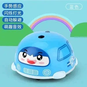 Electric body-sensing car - educational cartoon smart obstacle avoidance crawling car - gesture remote control kids toy for boys and girls