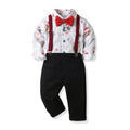 Kids autumn clothing men's clothing export children's clothing boys gentleman's first birthday dress flower girl performance clothing children's clothing boys spring clothing