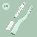 New arrival: rechargeable light-up eyebrow razor - stylish stainless steel eyebrow shaper & trimmer with cutting-edge blade technology, direct from the factory