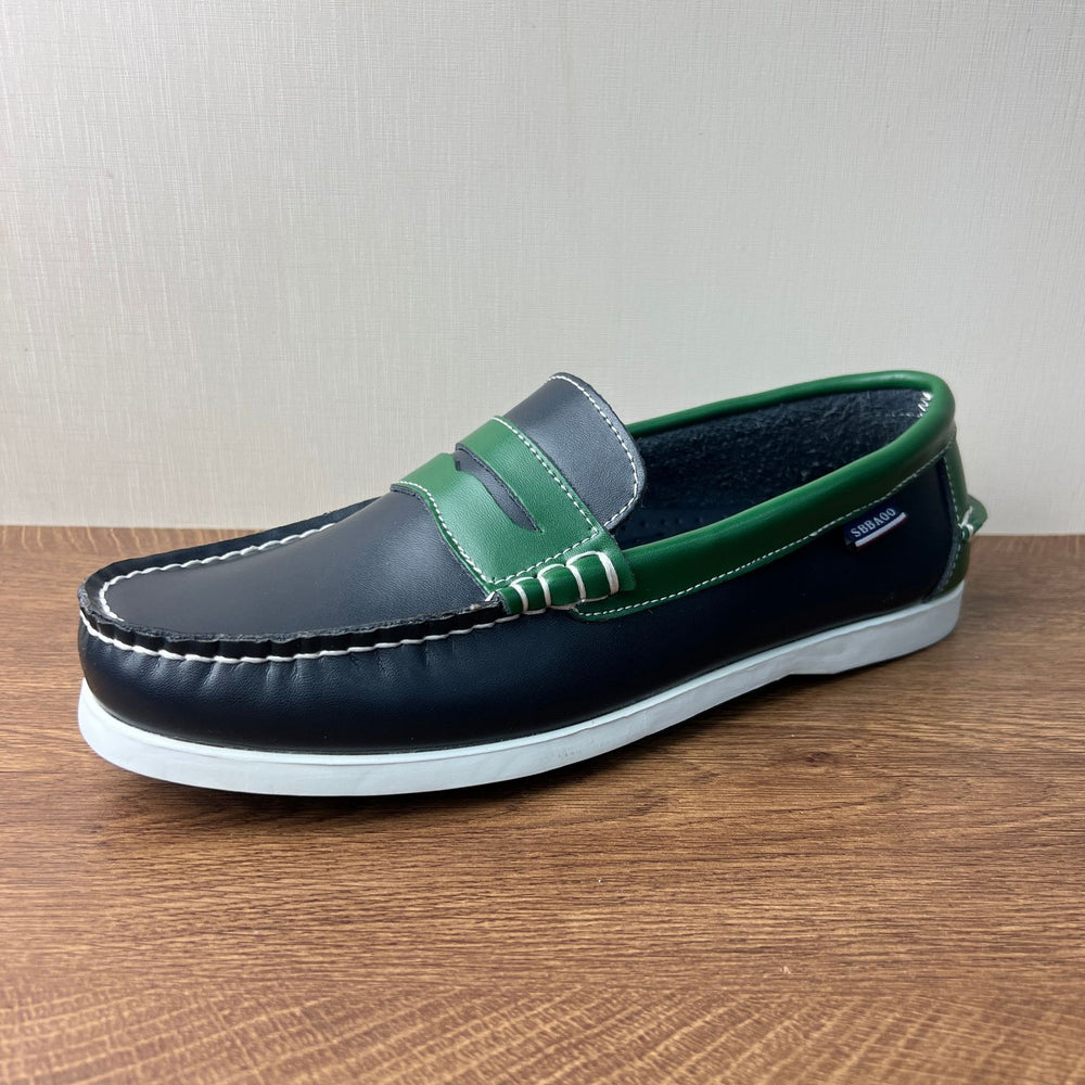 Men's leather slip-on loafers - genuine leather boat shoes, versatile business casual shoes, 2025 new anti-slip collection