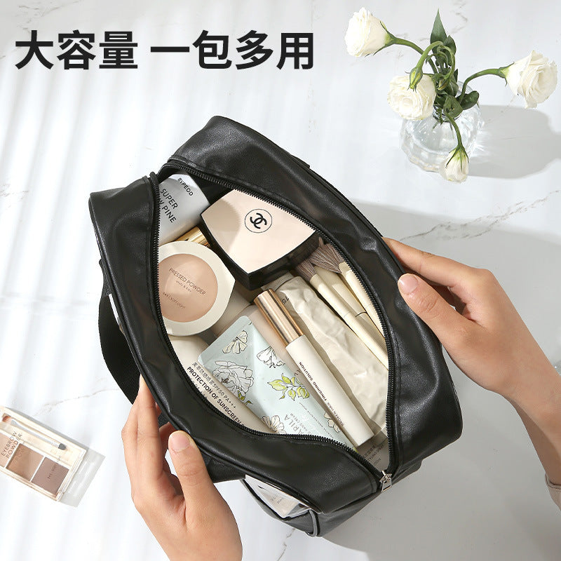 Yulang portable cosmetic bag three-piece set portable large-capacity travel bath storage bag waterproof swimming toilet bag