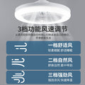 E27 led fan light bulb - super bright ceiling fan energy-saving lamp for bedroom, home, night market, and street vendor lighting - cool white
