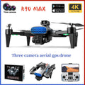 K90 max drone - brushless gps auto-return remote control aircraft with hd aerial photography, long endurance quadcopter