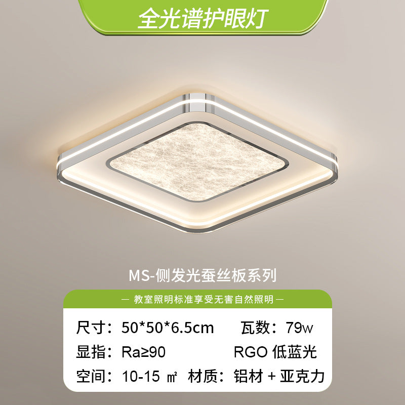 Living room light full spectrum eye protection dining room light atmospheric Italian minimalist light luxury Zhongshan lighting new smoke bedroom light