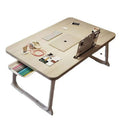 Foldable bed desk computer table - dorm room essential - student study table - floor-sitting small table - new small table