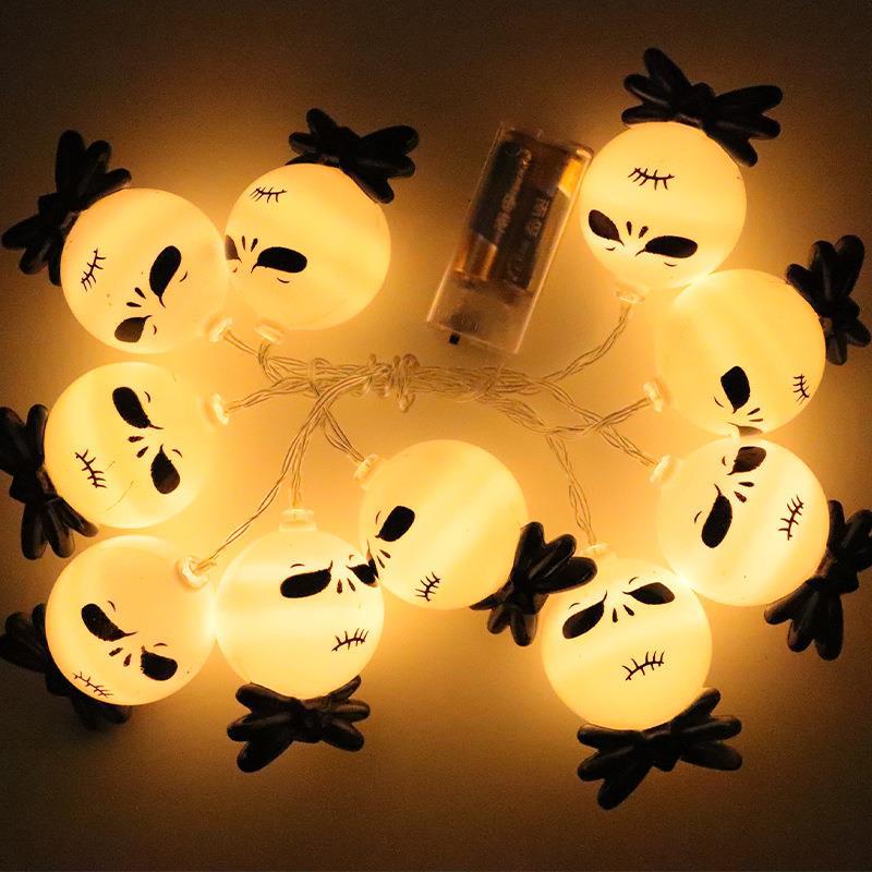 new LED Halloween grimace light string ghost USB battery lights party decoration holiday lights