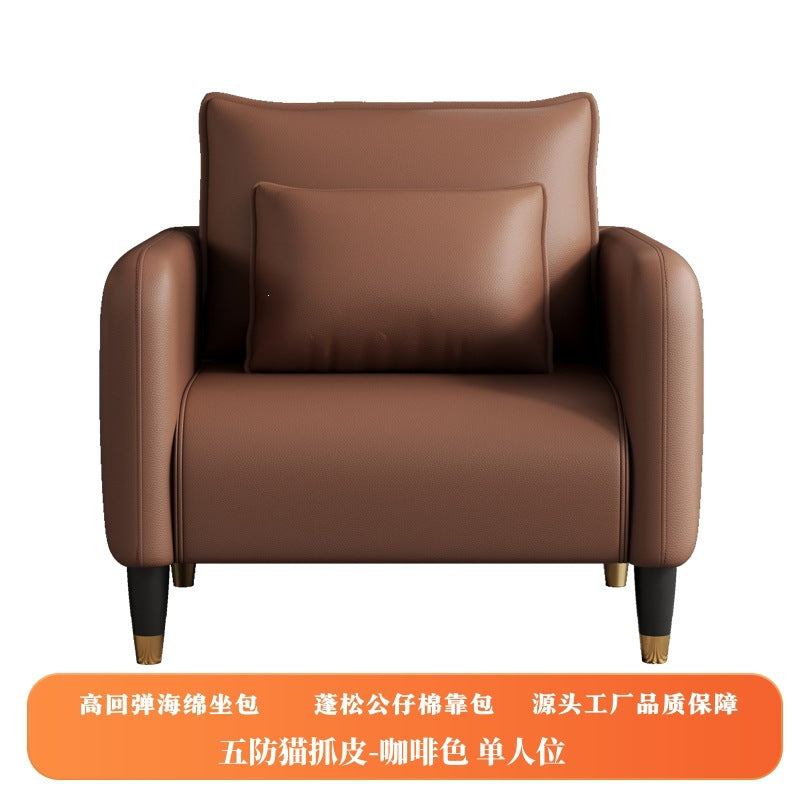 new living room sofa - compact size, ideal for rentals, hotels, apartments, two-seater, three-seater fabric sofa - also suitable for clothing stores