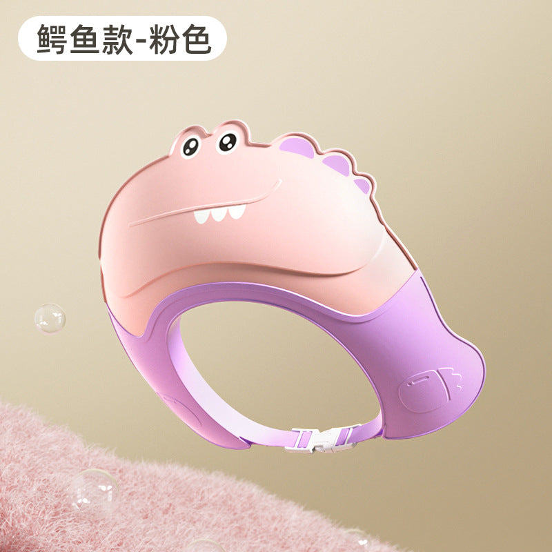 Kids' shampoo cap, baby waterproof bath visor, adjustable newborn infant hair washing cap, baby hair washing gadget