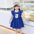 Girls' dresses : new children's clothing, bows, princess dresses for girls (sizes for mid-to-large children), dropshipping available