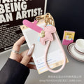 Simple liquid mobile phone lanyard, instant money, leather pendant, accessible luxuryclassyeasiest for matchfashion keychain, anti-lost rope