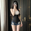 19-bone [carefully selected] latex body shaping belt, sports waist support, fitness waistband, tight abdominal belt for women to slim waist after childbirth