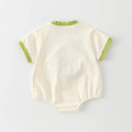 Summer outwear short sleeve haha super cute baby summer clothes one-piece baby boy thin clothes climbing suit one-piece