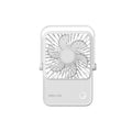 Multifunctional desktop fan, wall-mountable, high-velocity, foldable rechargeable fan, usb powered, energy-saving, brushless motor, portable