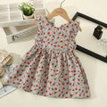 Girls' skirt, elementary school girl's summer simple style dress, children's princess dress, summer one-piece dropshipping
