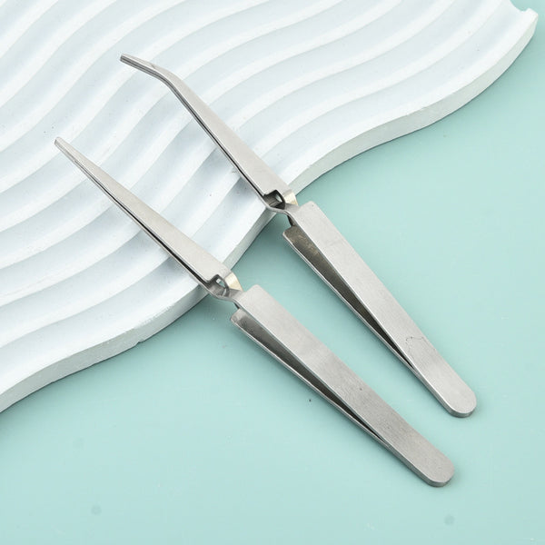 Nail art special shaping clip Crystal phototherapy shaping extension nail setting pliers Nail shop setting tools X-type tweezers