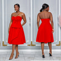 C7029 cross-border   independent station fashion women's solid color sleeveless midi dress new