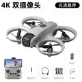 new product mini drone 4k aerial photography dual camera electric dimming optical flow barrier aircraft toy remote control aircraft