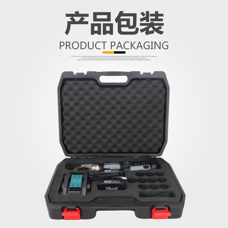 Mini Small Charging Hydraulic Clamp Straight Handle LS-300 Digital Display Portable Electric Crimping Clamp Charging Crimping Clamp