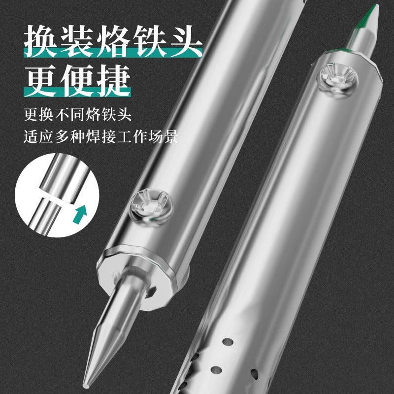 Baolian soldering iron head constant temperature welding iron blade elbow tip neutral936 external heating soldering iron tip welding head