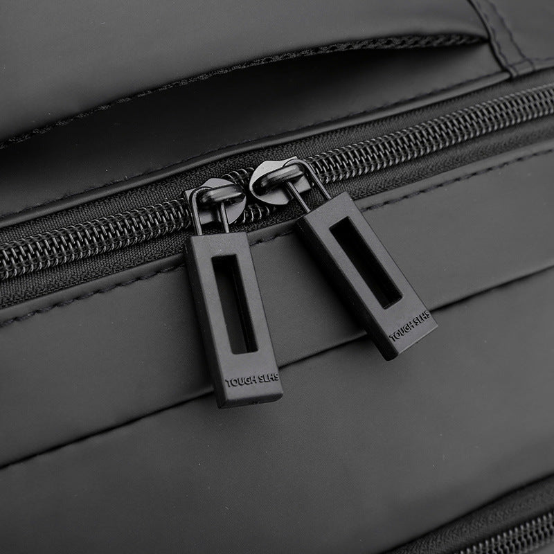 New men's backpack multi-functional business waterproof computer bag simple outdoor travel large-capacity backpack