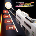 new product electric water gun small double nozzle double shooter self-attached upgraded version large capacity outdoor water gun