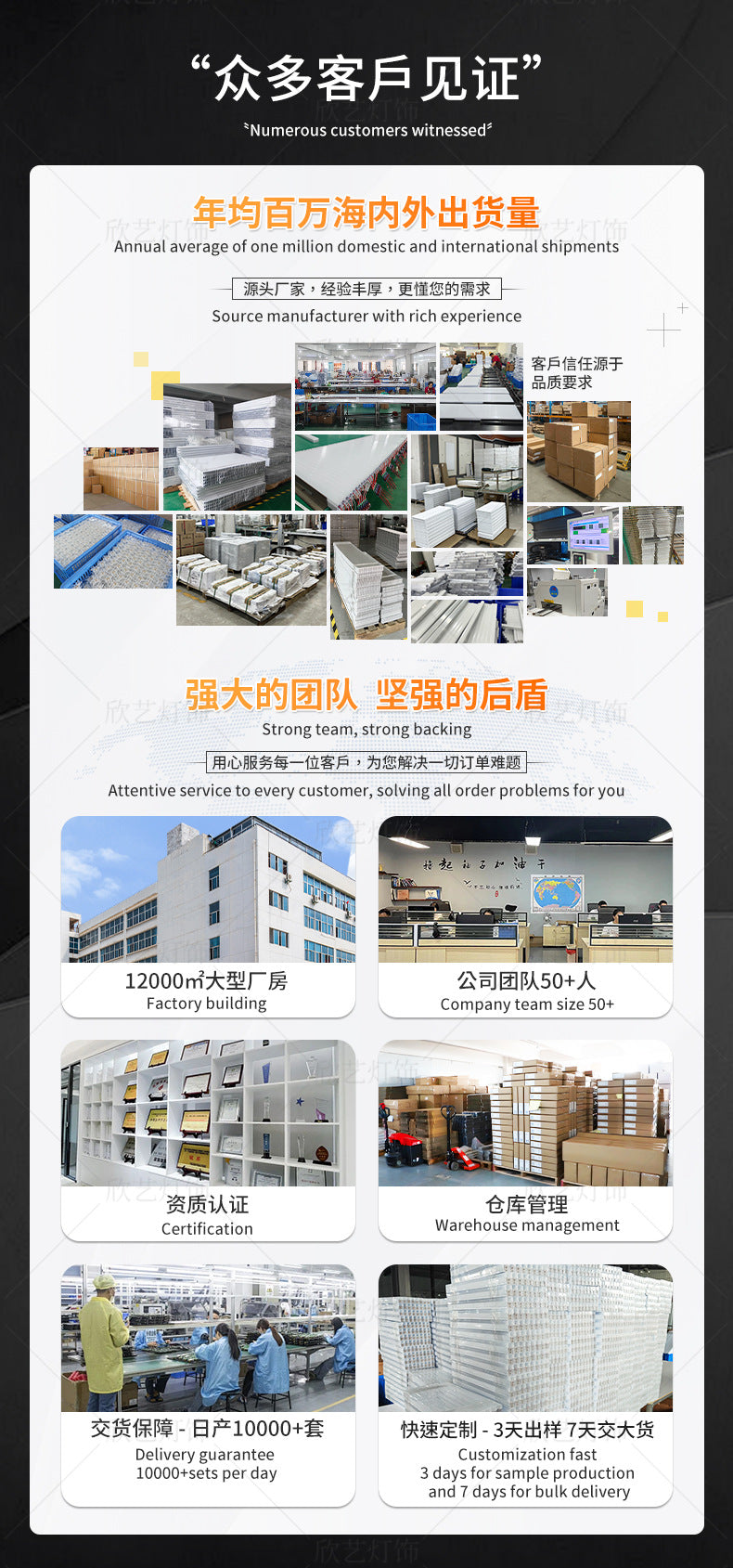 Zhongshan Fangtong light led office light strip light office supermarket store commercial aluminum chandelier strip chandelier