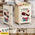 Dirty clothes basket for homefoldable dirty clothes storage basket bathroom clothes storage basket large capacity clothing handy gadget