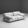 Mario cashmere sofa small apartment living room casual furniture combination square module casual fabric sofa