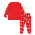Flame-retardant fabric  hot style  cross-border  new christmas cute snowman children's clothing long-sleeved pants set
