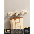 Creamy white coat hook - 4 hooks