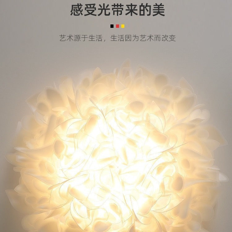 [Strict selection] Bedroom light ceiling light ins Internet celebrity petals 2025 new modern simple Nordic warm lamps
