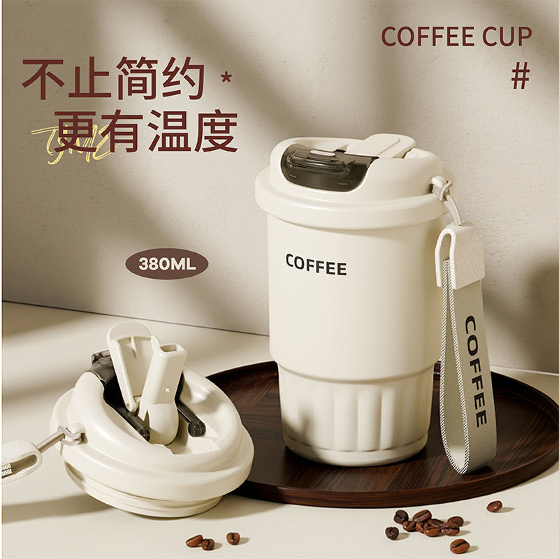 2025 hot-selling high-value coffee mug for men and women, featuring a full 316 stainless steel interior, insulated tumbler, and car cup – wholesale available