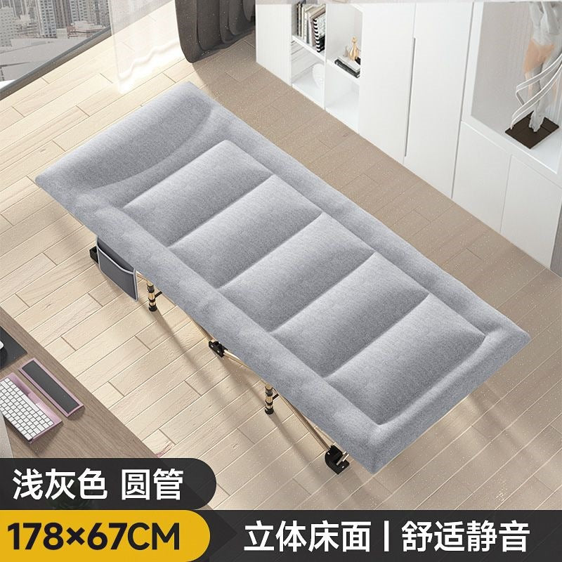 Multifunctional foldable bed office lunch break single nap handy gadget simple portable camp bed recliner for home companion