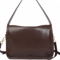 Suede leather messenger bag - 2024 autumn/winter new women's bag, fashionable retro style, large capacity shoulder & crossbody bag