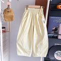 【beat the heat this summer】new summer collection: stylish, lightweight, and breathable 100% cotton casual pants for kids - versatile, loose-fit trousers (style 2613)