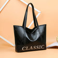 Wholesale cross-border women's large capacity shoulder bag 2022 new handbag fashionable versatile tote bag mom bag