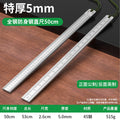 Baolian steel ruler double scale measuring ruler tool multifunctional car self-defense ruler high hardness thickened defense ruler
