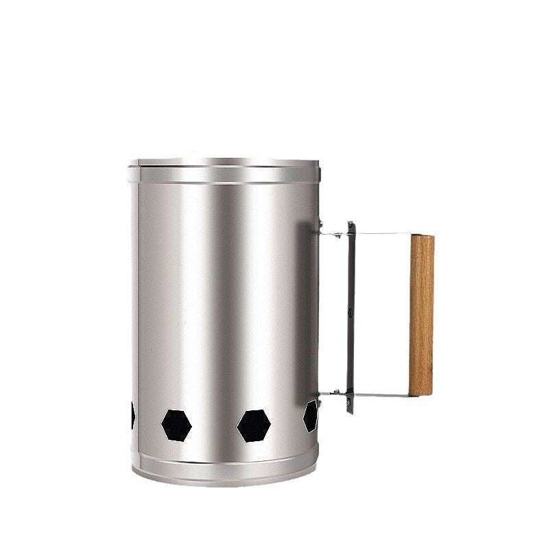 Outdoor household charcoal fire starter charcoal bucket bamboo charcoal ignition bucket barbecue stove igniter tea hot pot portable tool
