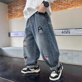 Boys' jeans: new  spring collection - stylish jeans for boys, spring pants for kids, handsome long pants for mid-to-large children, spring/autumn styles